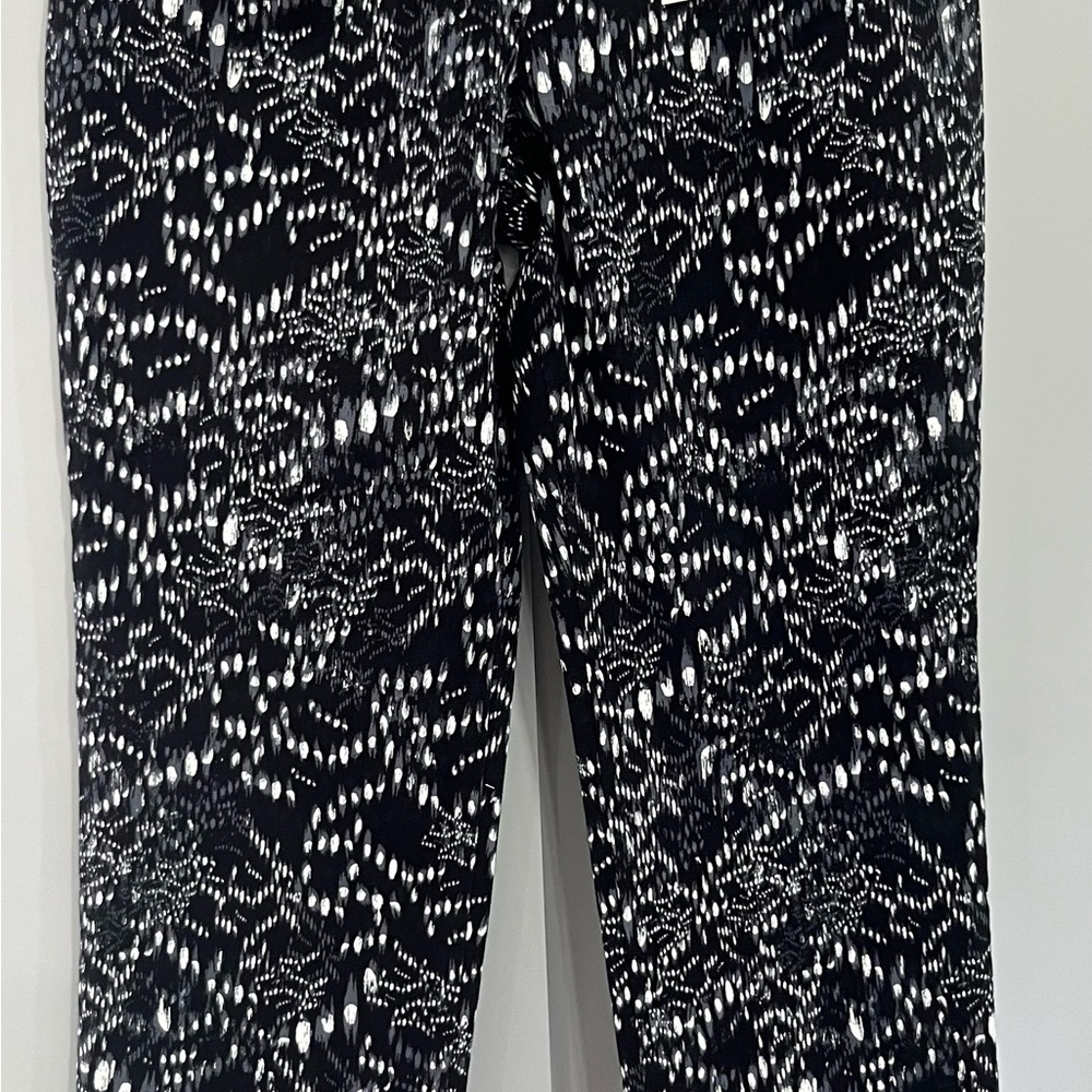 Stylish Black and White Patterned women’s Pants